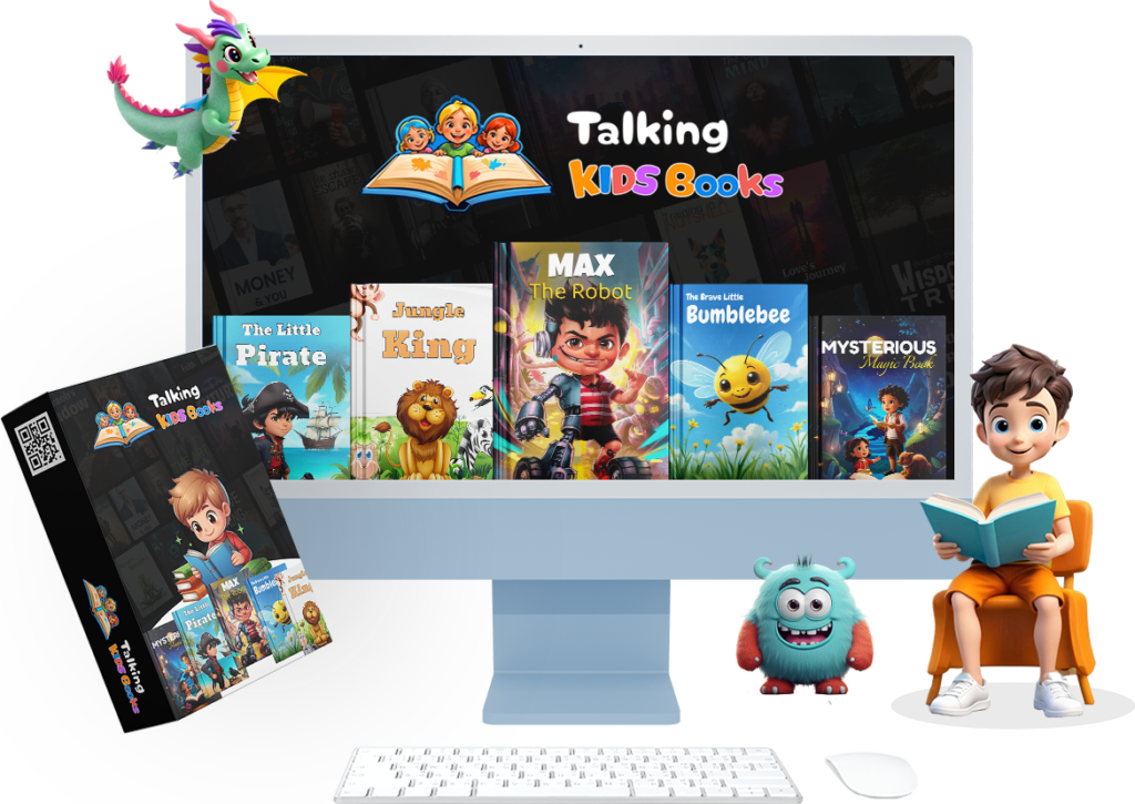 talking kids books logo